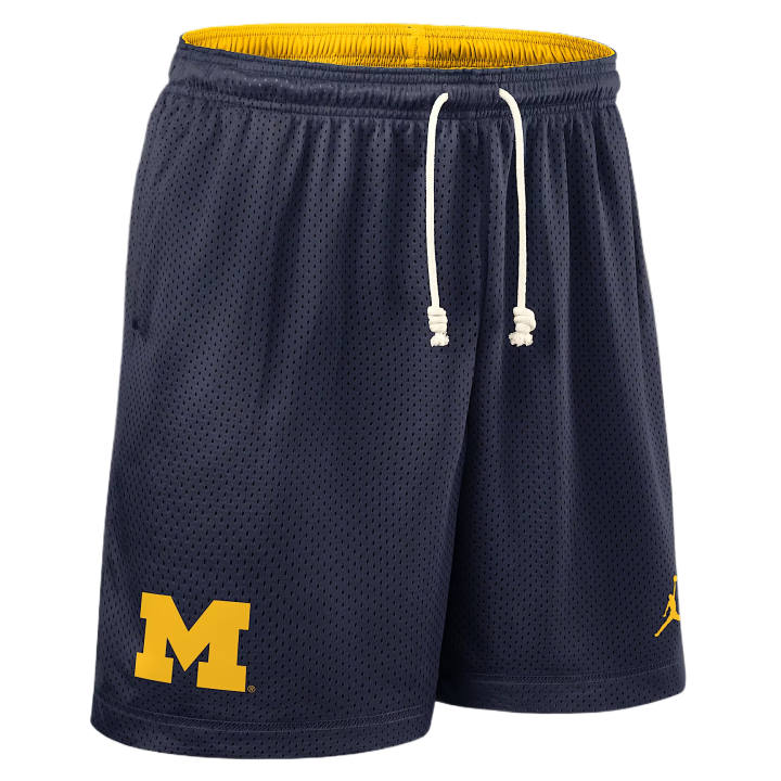 Jordan Jordan Michigan Sideline Reversible Men’s Jordan Brand Dri-FIT College Shorts