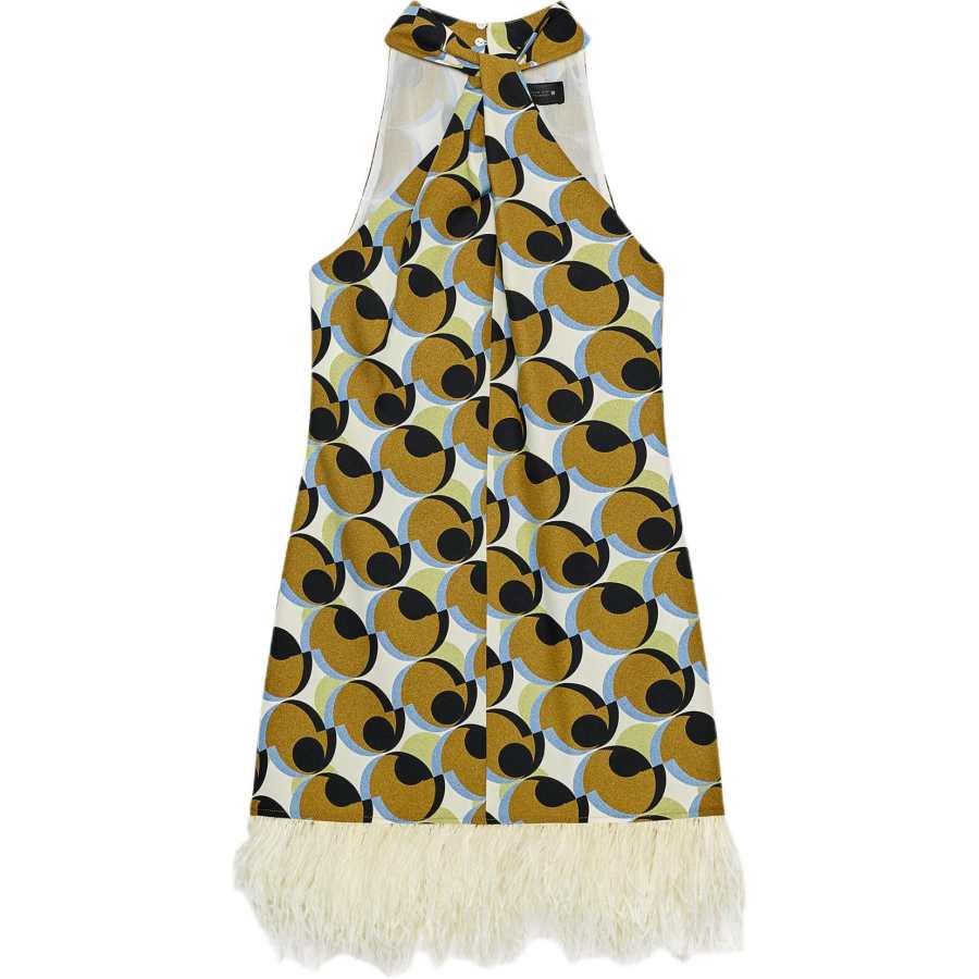 ZARA Sleeveless Dresses Women's Print Moderate