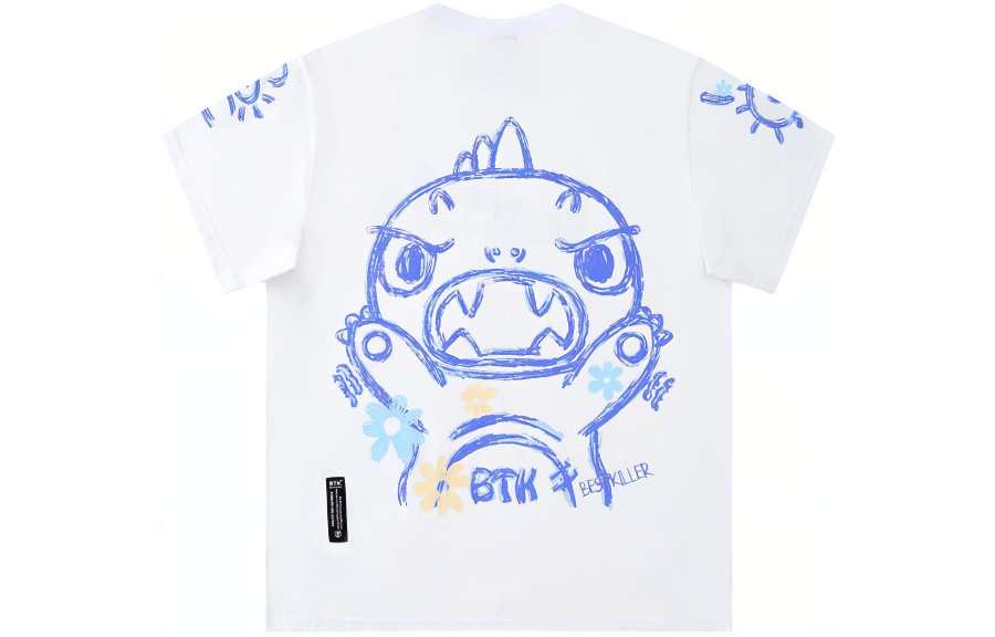 BTK T Shirts Unisex Crew Neck Moderate Straight Fit