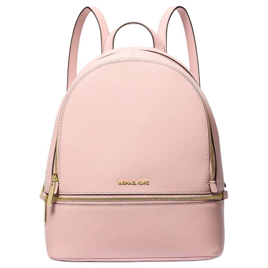MICHAEL KORS MICHAEL KORS Rhea Leather Backpack Medium Women's Pink
