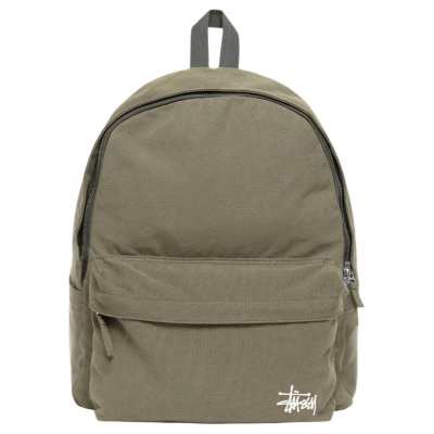 Stussy Cotton Backpack Unisex Green