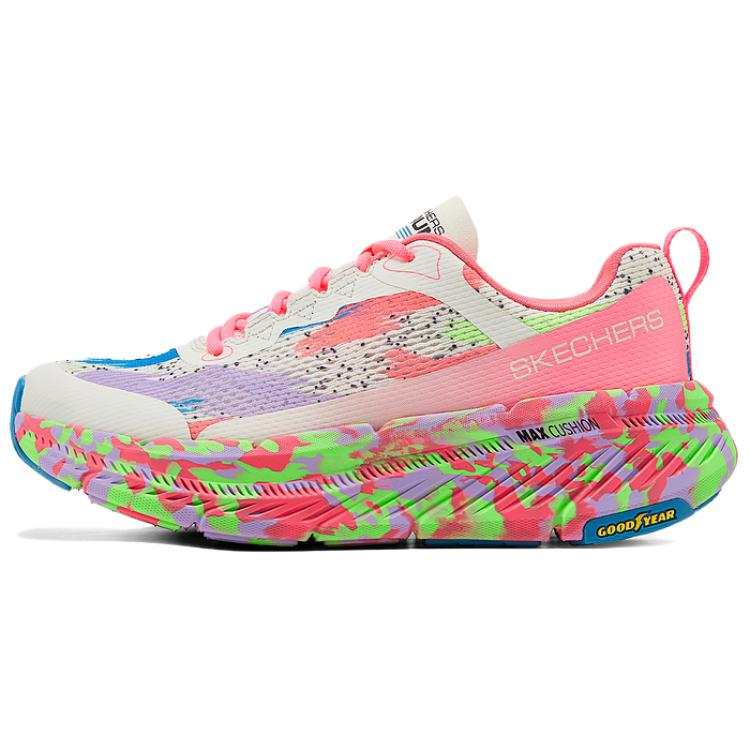 Skechers Women's GO Wear resistant And Lightweight Low top Running Shoes Women's Pink Green