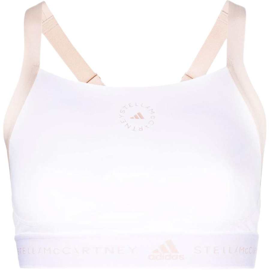 Adidas Adidas Sleeveless Sports Shirts Women's White Other