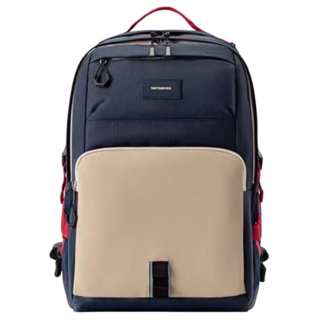 SAMSONITE Fabric Backpack Medium Kids' Marine Blue & White