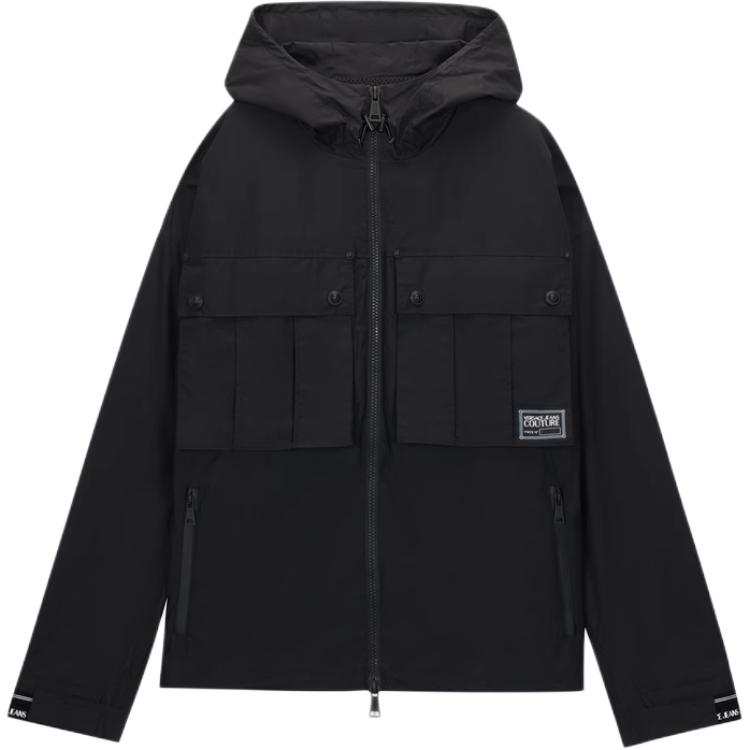 Versace Jeans Couture hooded pocket jacket