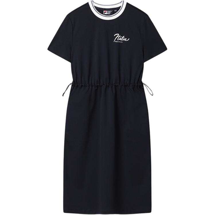 FILA WHITE Short Sleeved Dress Women's