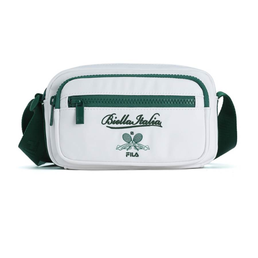 FILA ORIGINALE Fabric Crossbody Bags Women's Midsummer Green