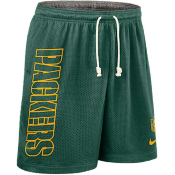 Nike Nike Bay Packers Sideline Reversible Men’s Nike Dri-FIT Nfl Shorts