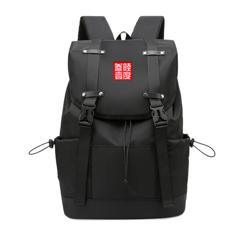 361° Water Repellent Fabric Backpack Unisex Black/Gray/Graffiti/Leaf/Mosaics