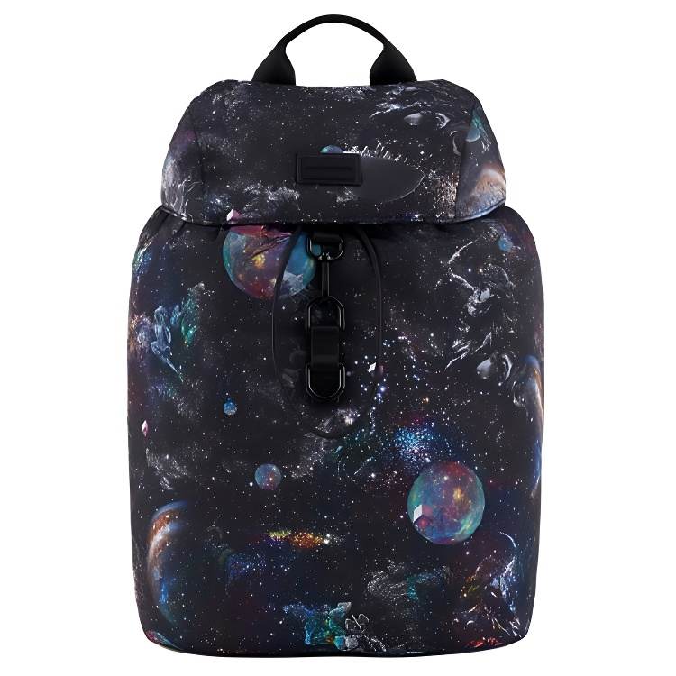 EMPORIO ARMANI Polyester Backpack Men's Black