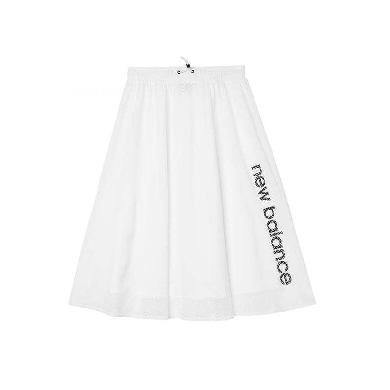 New Balance New Balance Casual Long Skirts Women's White Moderate Mid Length A Line Skirt