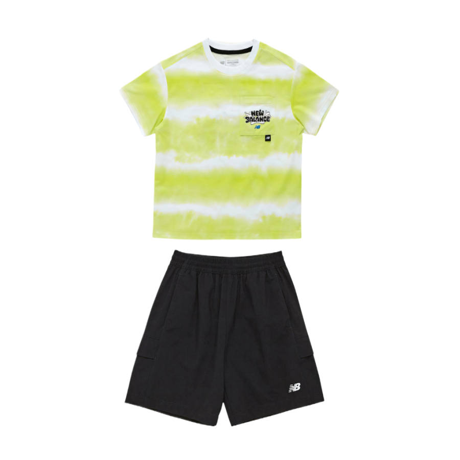 New Balance New Balance Casual Sportswear SS25 2 Piece Set Children Aged 3 7 Years Old