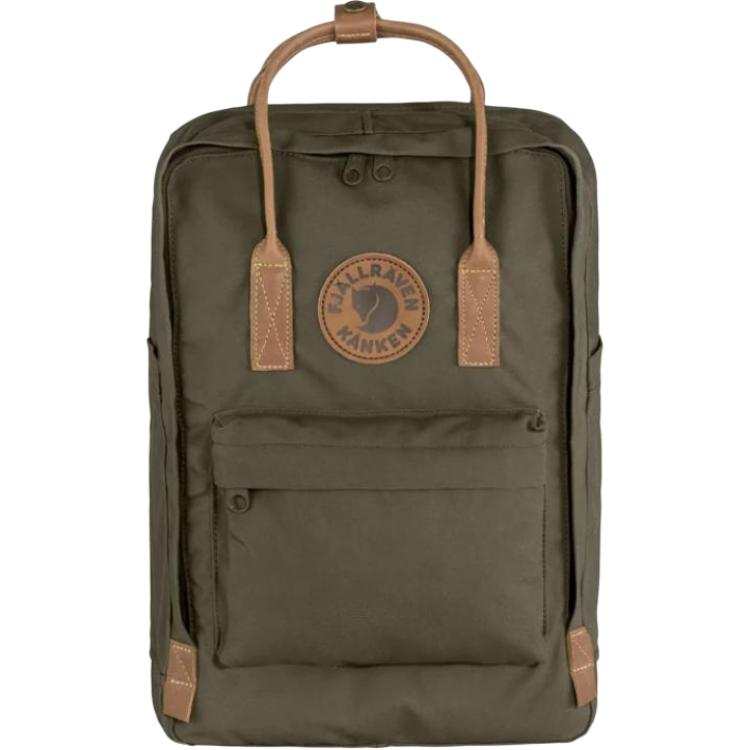 Fjallraven Kanken 18L Backpack Outdoor Bag Polyester Black Olive Unisex
