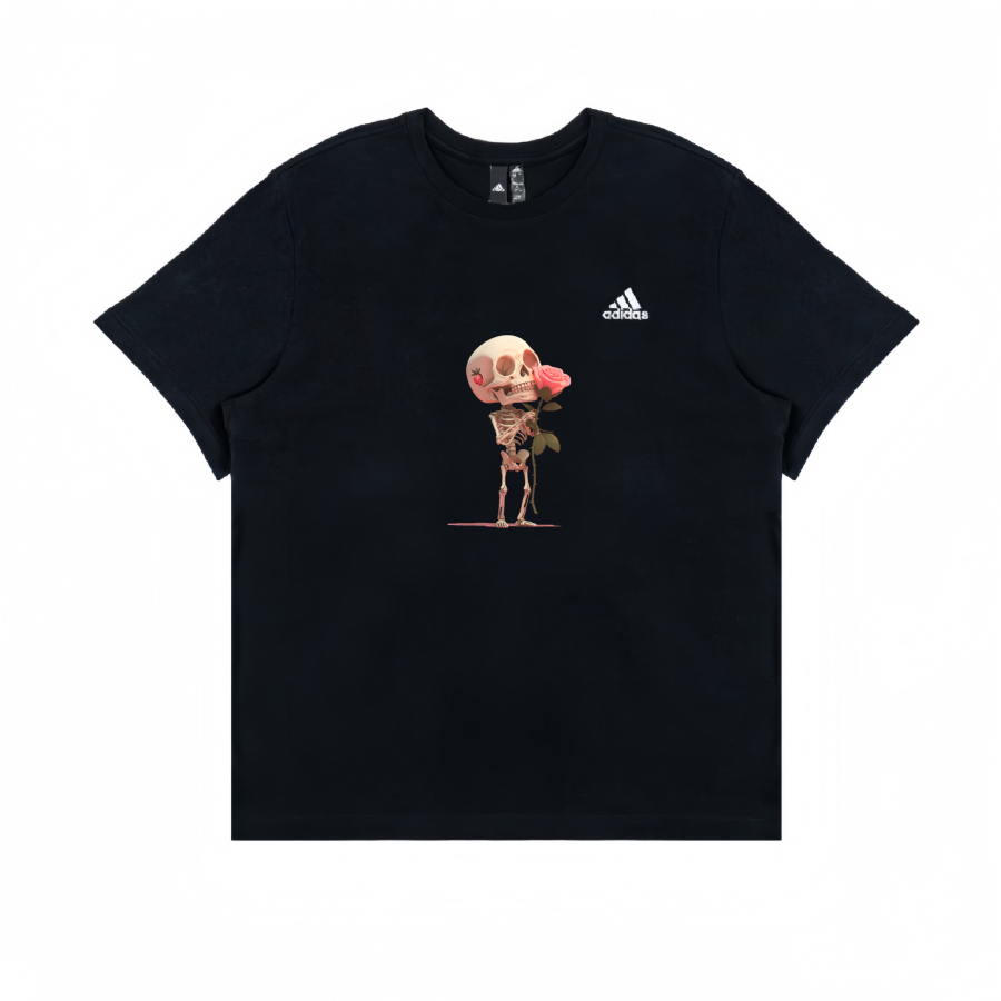 Adidas Adidas T Shirts Unisex Black Crew Neck Moderate Straight Fit