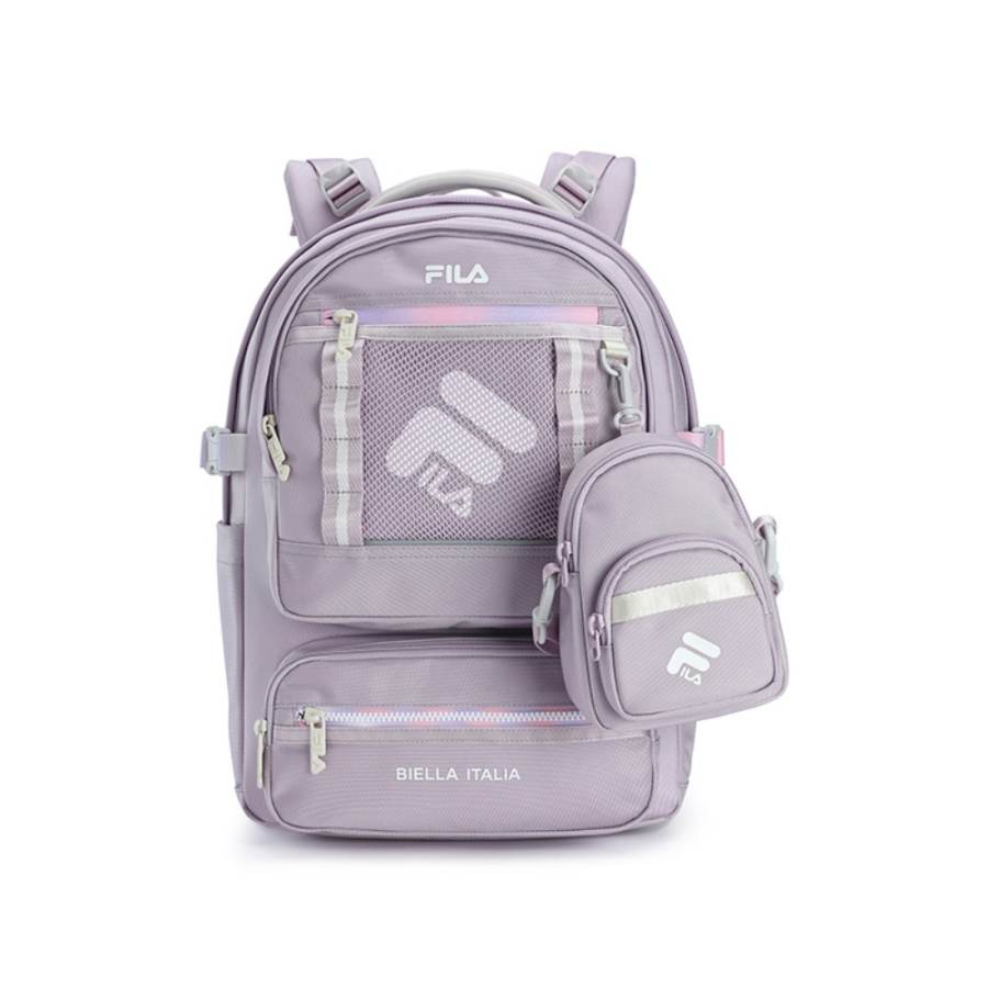 FILA ORIGINALE Fabric Backpack Unisex Dandelion Purple