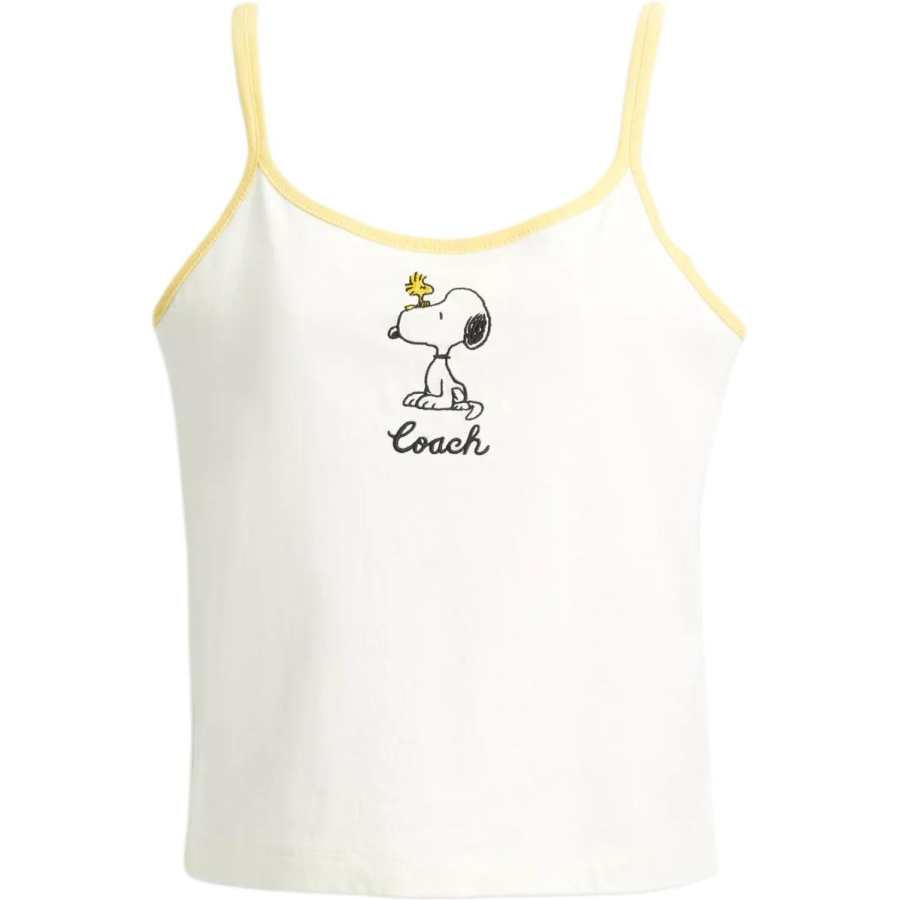 COACH x PEANUTS SS25 Camisole Women's Cream White