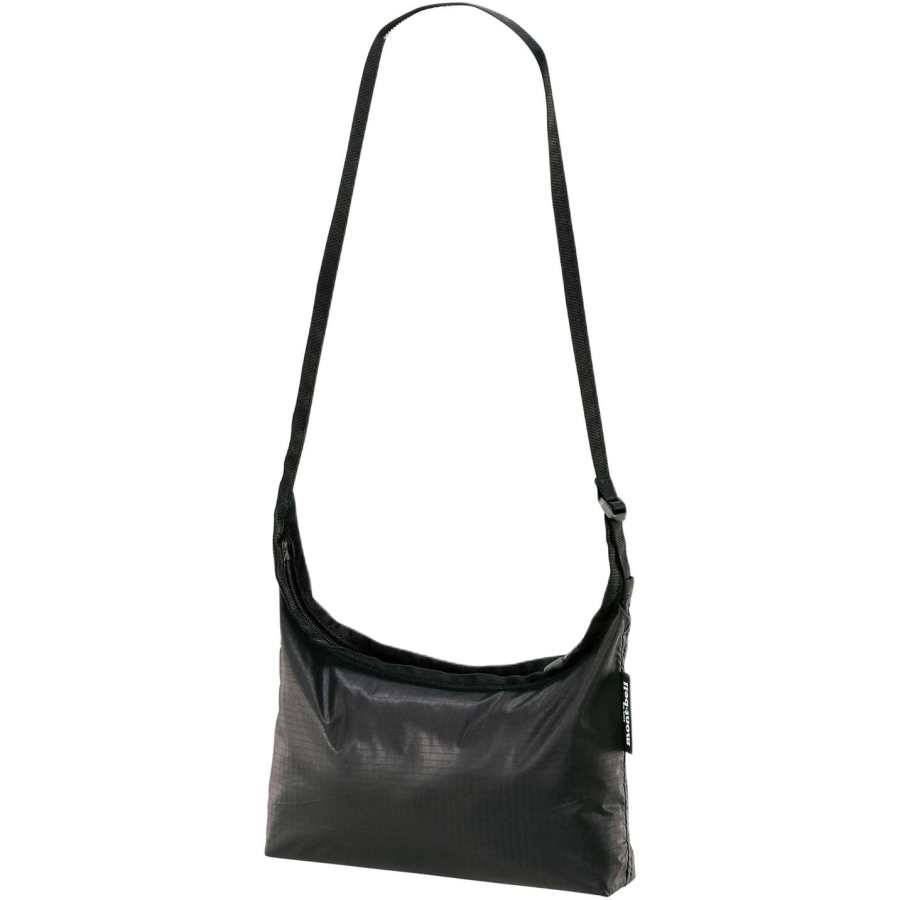 MONTBELL 0.7L Shoulder Bag, Crossbody Bag, Outdoor Bag Nylon Black Unisex