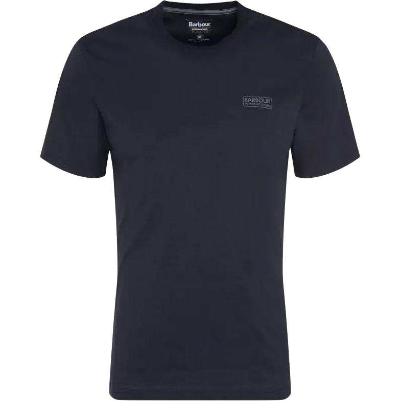 BARBOUR T Shirts Men's Black Crew Neck