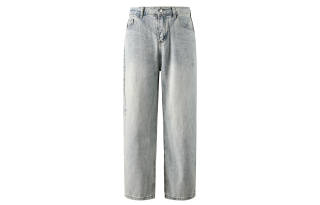 LEMANISM Jeans Women's Moderate Straight Fit Pants