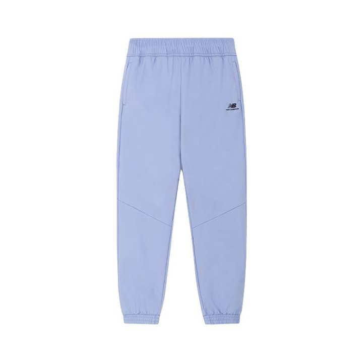 New Balance New Balance Knitted Sweatpants Unisex Light Blue Moderate Cuffed Pants