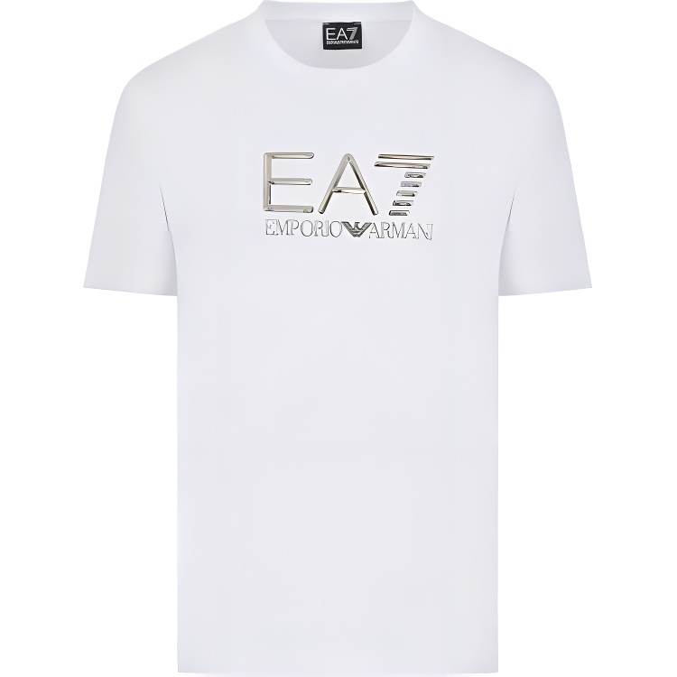 EMPORIO ARMANI EA7 SS23 T Shirt Men's White
