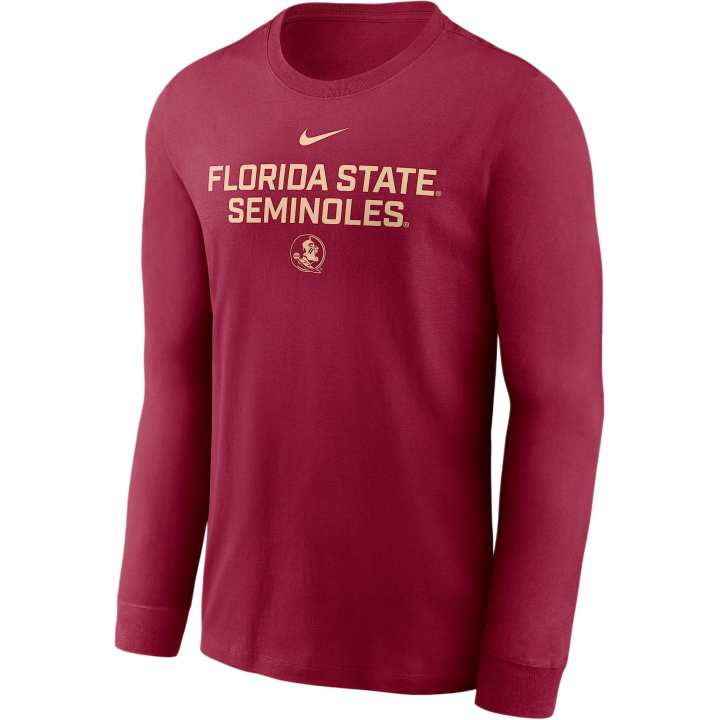 Nike Nike Florida State Sideline Men's Nike Dri-FIT College Long-Sleeve T-Shirt