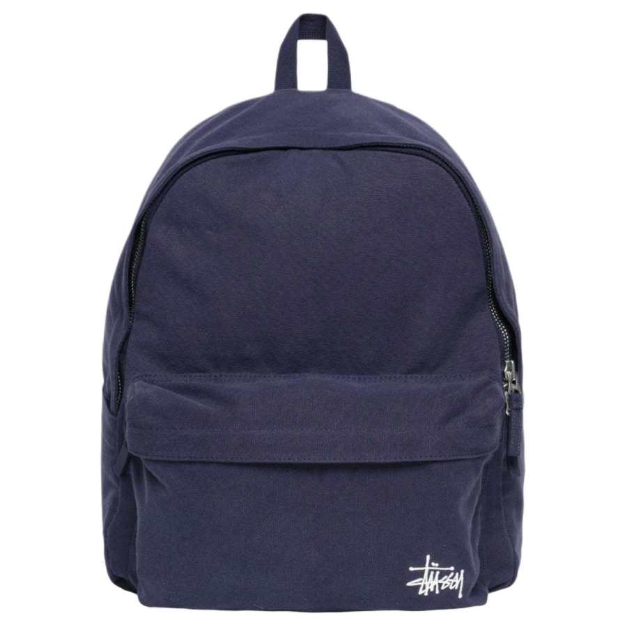 Stussy Cotton Backpack Unisex Marine Blue