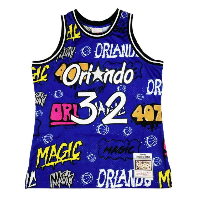 Mitchell Ness Mitchell Ness Basketball Jersey Unisex Blue