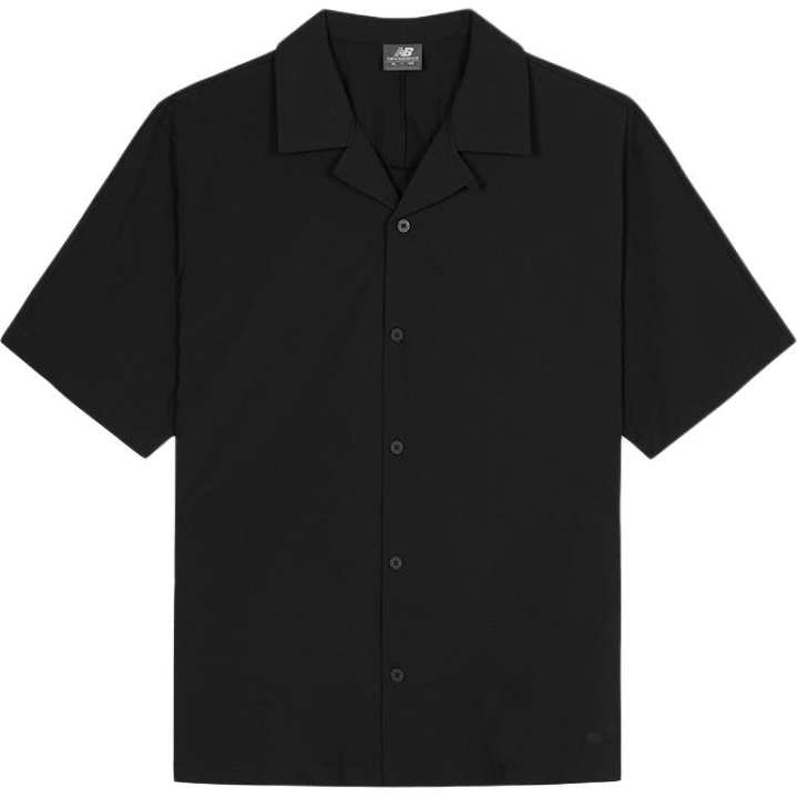 New Balance New Balance Shirts Men's Black Lapel Moderate