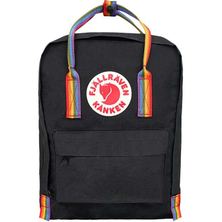 Fjallraven 7L Backpack Outdoor Bag Polypropylene Fiber Black Unisex