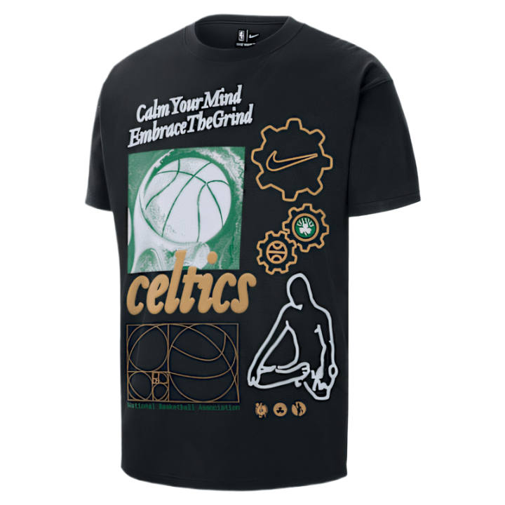 Nike Nike x NBA Boston Celtics T Shirt Men's Black