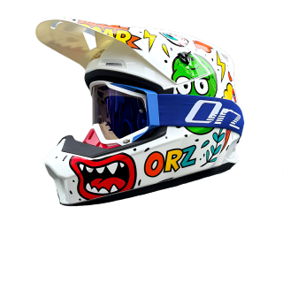 ORZ 903 CCC Certification Full Face Helmet For Dirt Bikes ABS Male And Female Youth Motorcycle Helmets