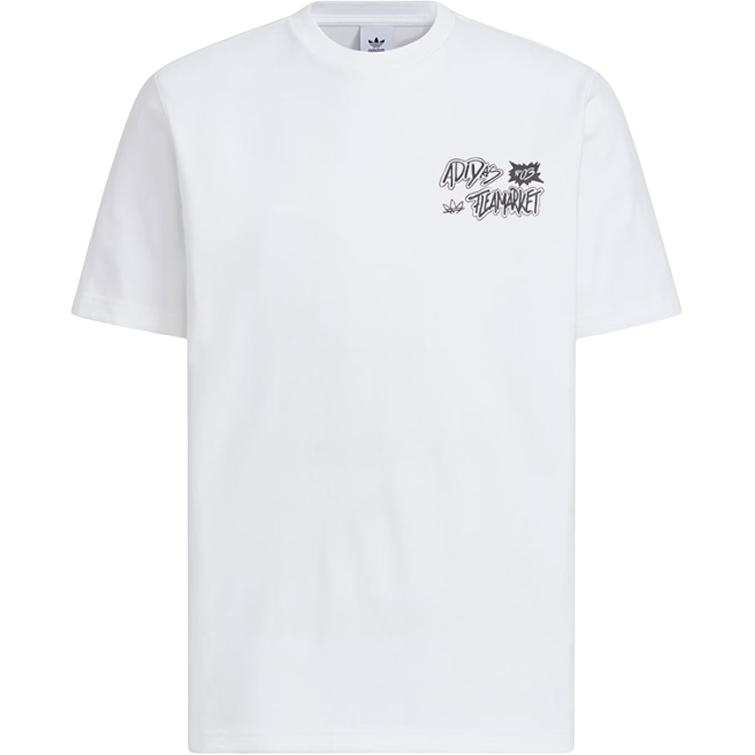 Adidas Originals T Shirts Men's White Crew Neck