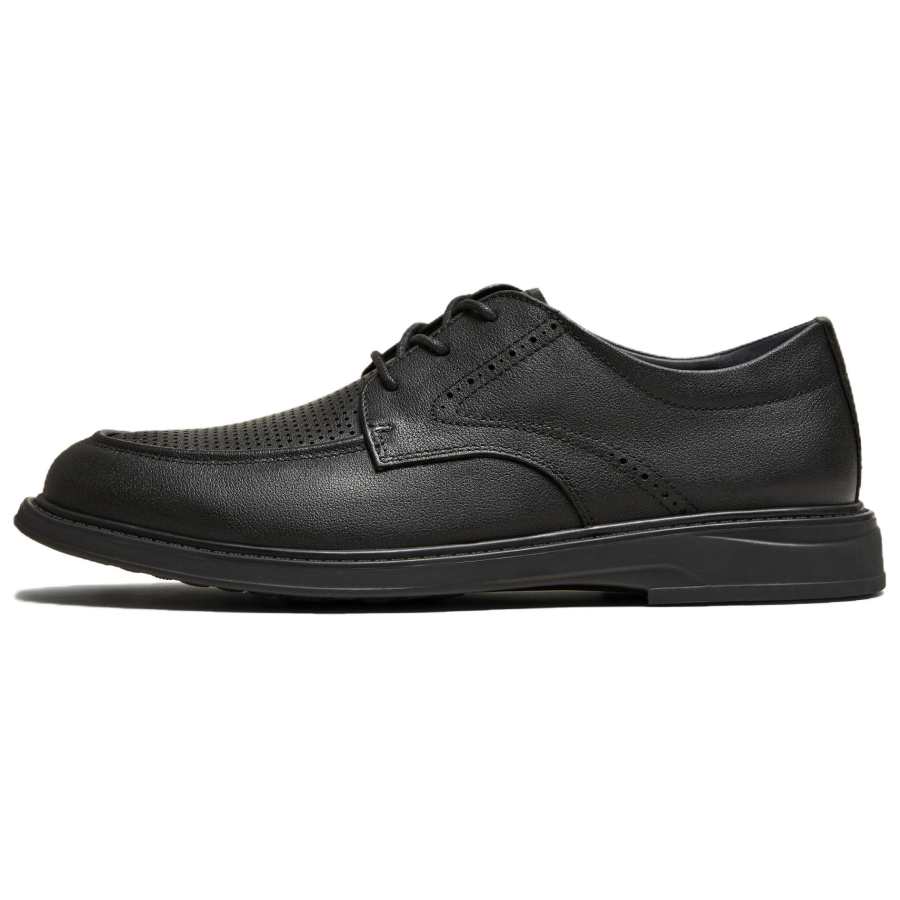 Tata Cow Leather Casual Leather Shoes Men's Black
