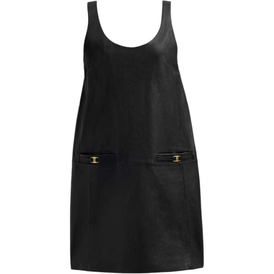 COACH Sleeveless Dress Women's Black