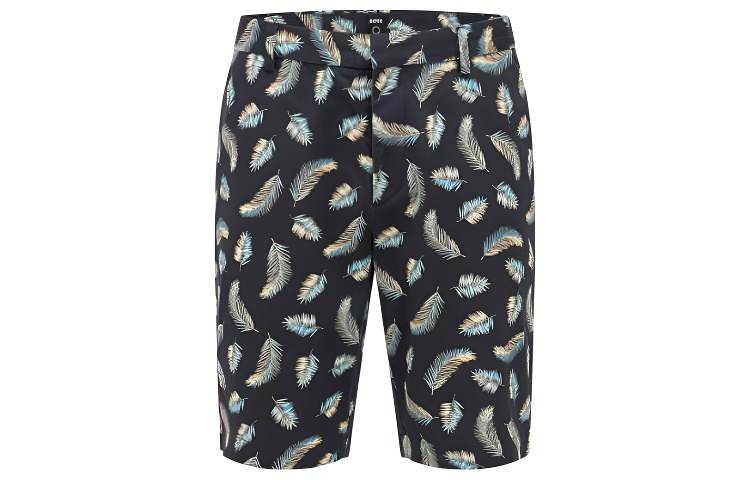 HUGO BOSS SS23 Casual Shorts Men's Navy Blue