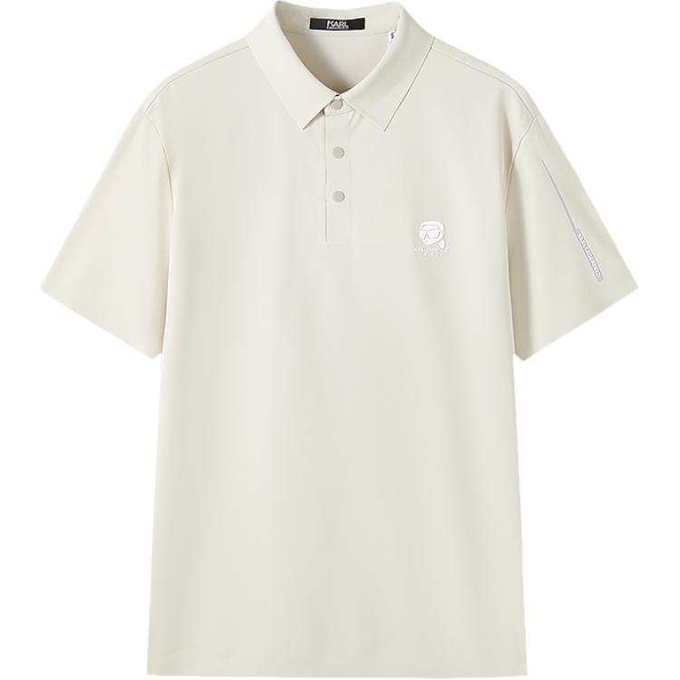 KARL LAGERFELD / Karl Lagerfeld Jeans Polo Shirt Men's Khaki