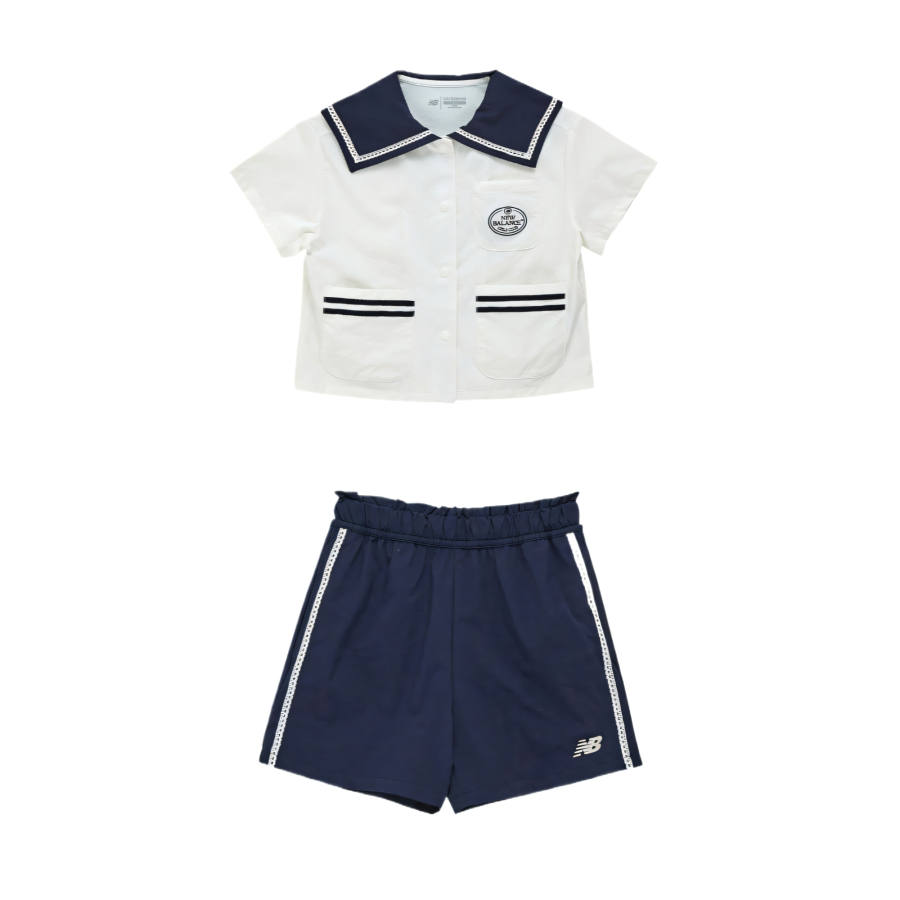 New Balance New Balance Casual Sportswear NBgC SS25 2 Piece Set Children Aged 3 7 Years Old