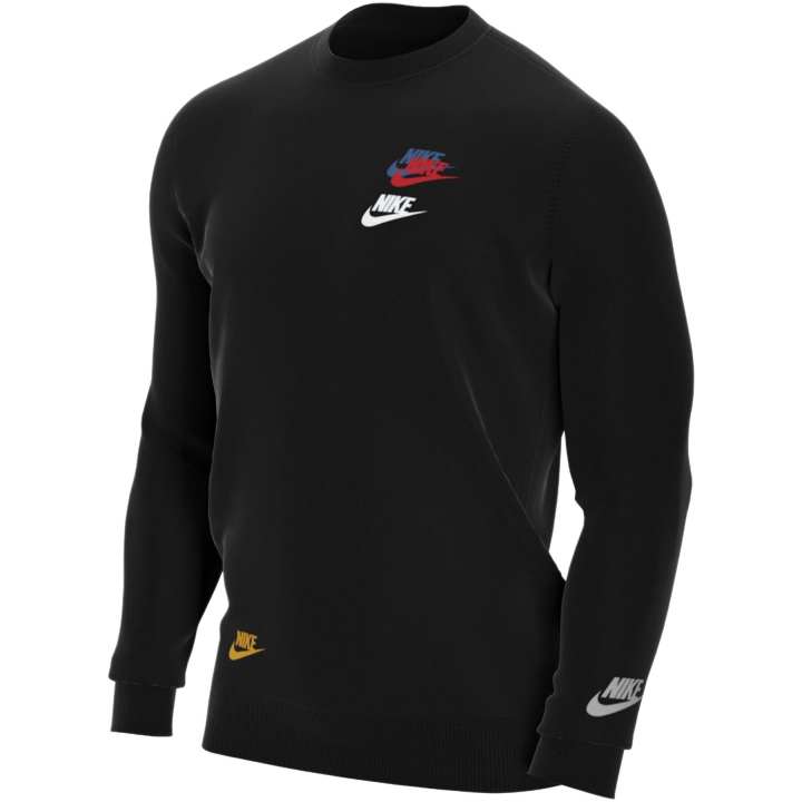 Nike Nike Sweatshirts Men's Black Crew Neck Moderate