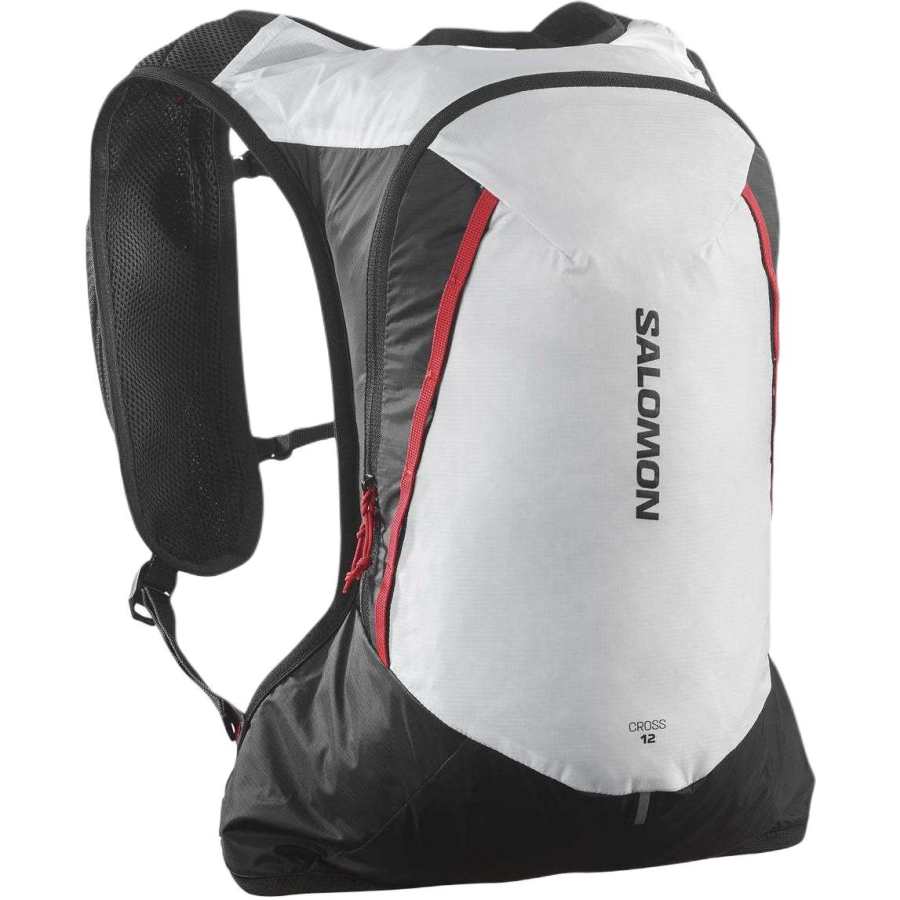 SALOMON 12L Outdoor Bags Nylon Black White Unisex