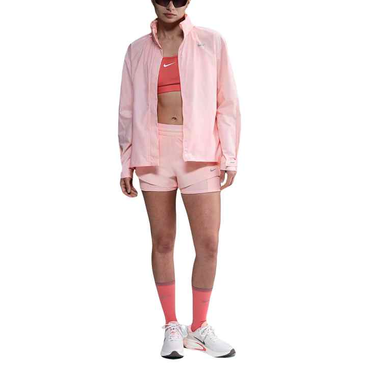 Nike Nike Jackets Women's Pink Stand Collar Moderate Soft Shell