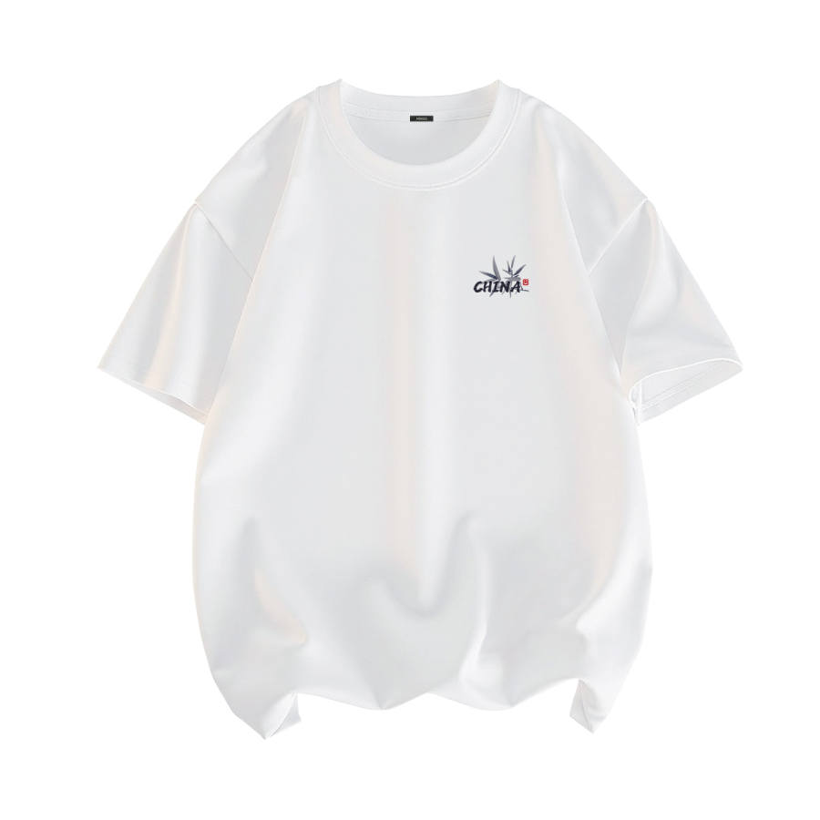 MINISO T Shirts Unisex Crew Neck Thin Heavyweight