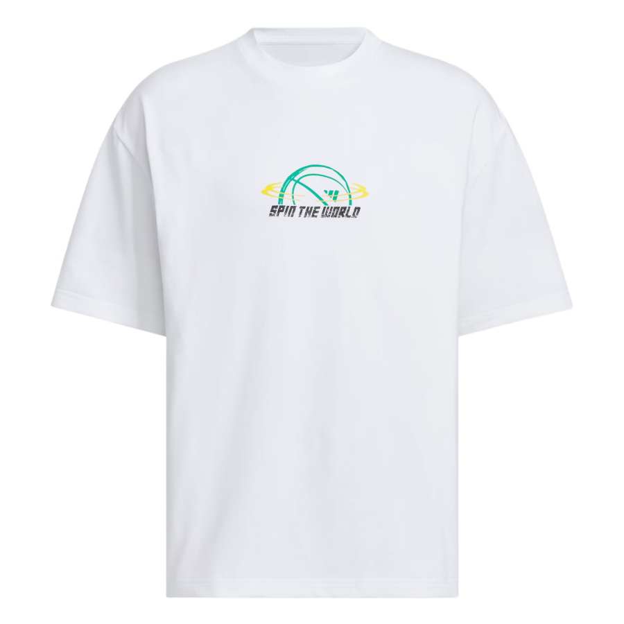 Adidas Adidas BASKETBALL SS25 GRAPHIC T Shirt Men's