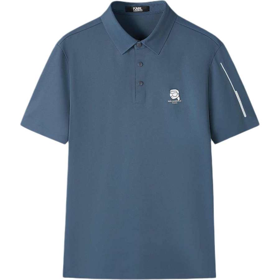 KARL LAGERFELD / Karl Lagerfeld Jeans Polo Shirt Men's Navy Blue
