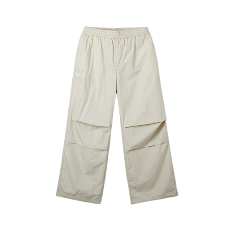 SPAO Casual Pants Unisex Moderate Wide Leg Pants