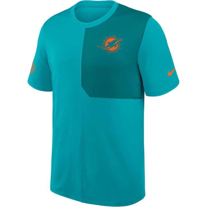 Nike Nike Miami Dolphins Sideline Coach Men's Nike Dri-FIT Nfl Top