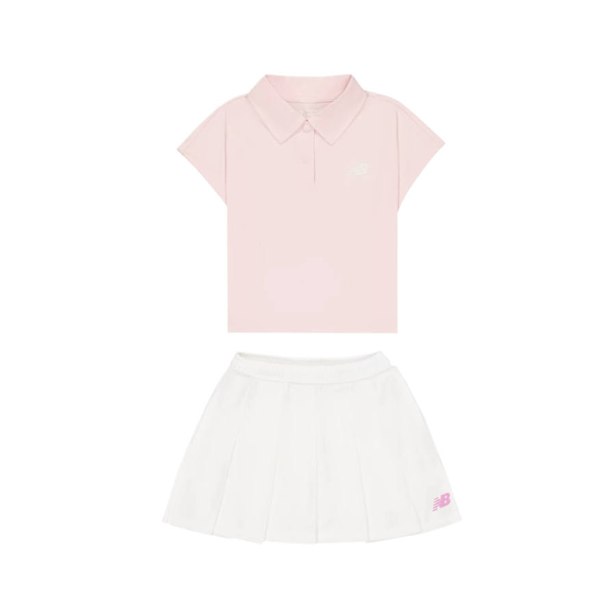 New Balance Children Aged 3 7 Years Old New Balance Skirt Set 1906INSPIRE THE DREAM 2 Piece Set