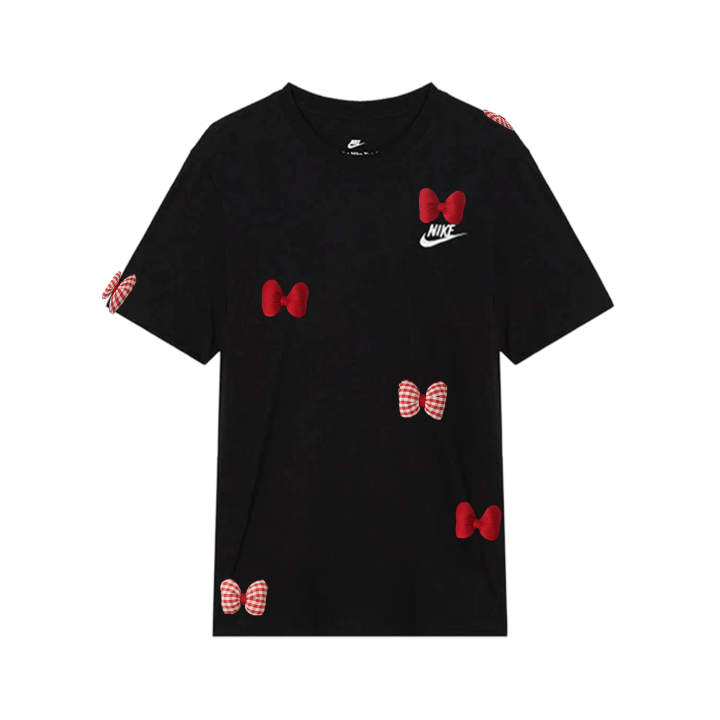 Nike Nike T Shirts Unisex Black Crew Neck Moderate Straight Fit