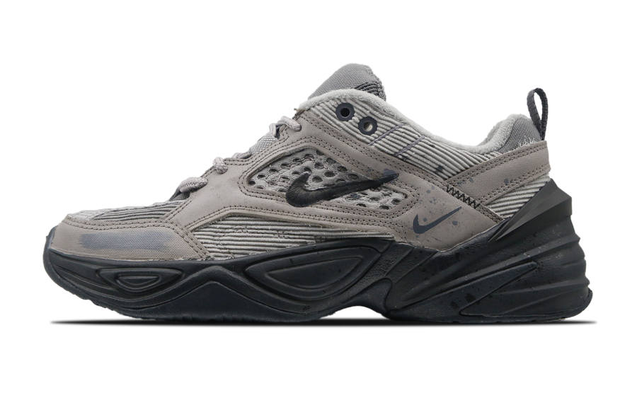 Nike Nike M2K Tekno SP Monica Cushioning Abrasion Resistant Low top Chunky Sneakers Unisex Khaki