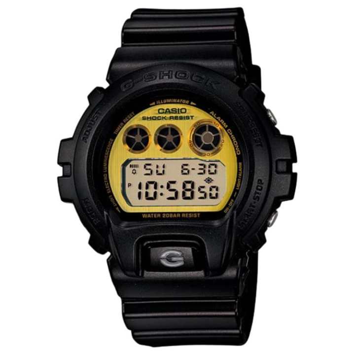 CASIO CASIO DW 6900PL 1DR 200m Waterproof Quartz Movement Plastic Strap Watch Men's Watches Gold Dial